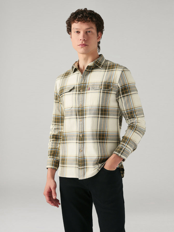 Men's Checkered Relaxed Fit Shirt