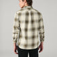Men's Checkered Relaxed Fit Shirt - Back View