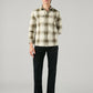Men's Checkered Relaxed Fit Shirt - Full View