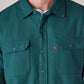 Men's Solid Relaxed Fit Flannel Shirt - 20 View