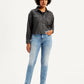Women's 312 Blue Straight Fit Mid Rise Jeans - Styleshot View