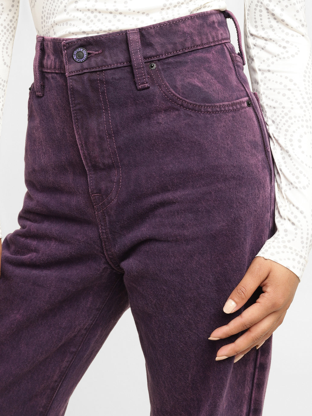 Levi's x Deepika Padukone High Rise Loose Fit Jeans