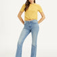 Women's 315 Blue Flared Fit High Rise Jeans - 5ef7359f-ff57-48d5-860d-b77d593977df View