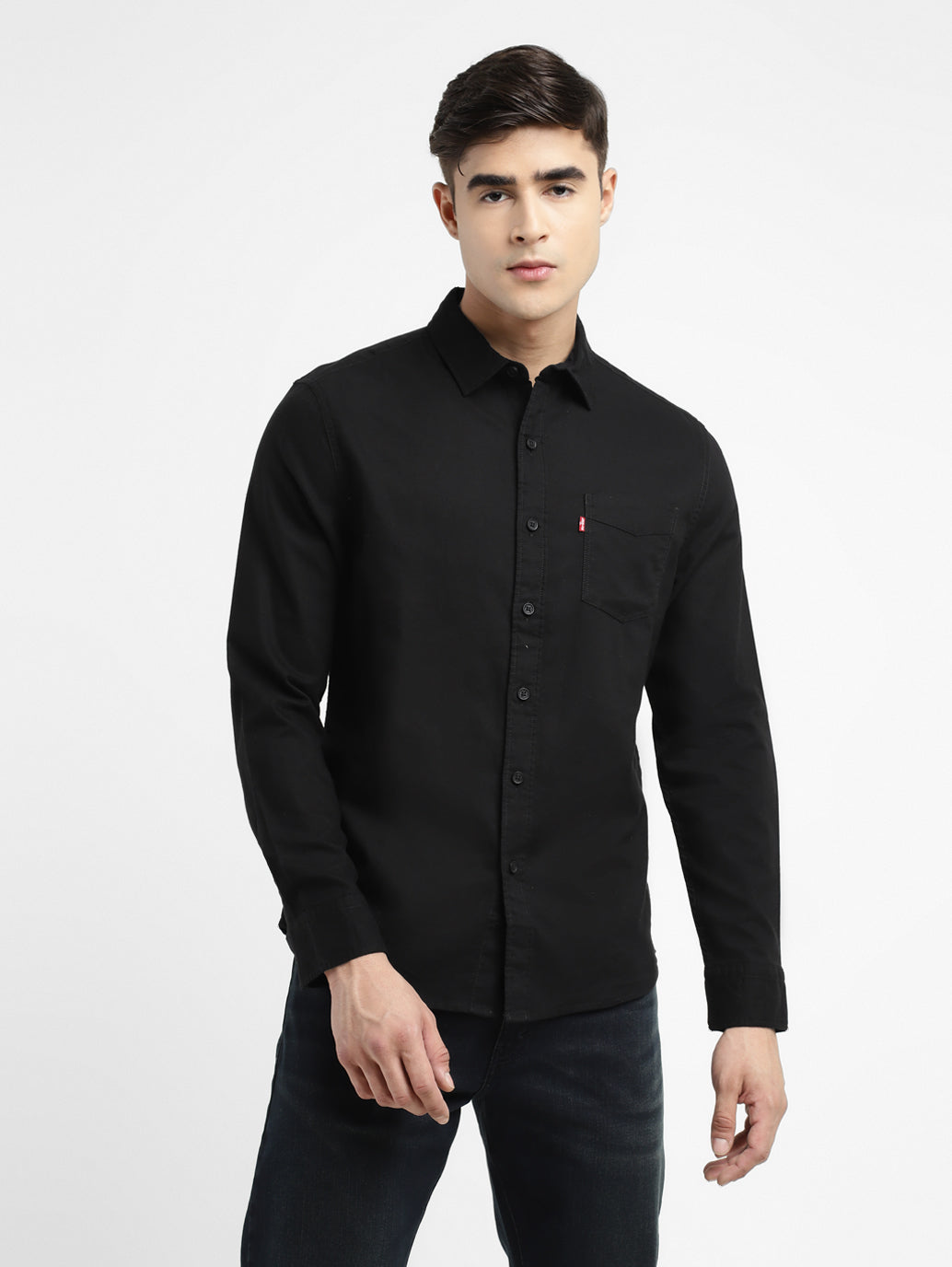 Men's Solid Regular Fit Shirt