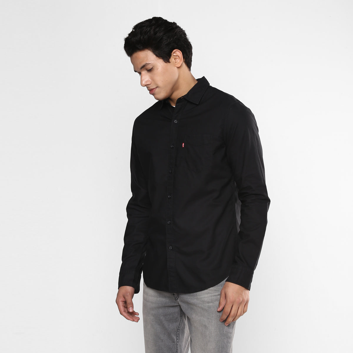 Men's Solid Regular Fit Shirt