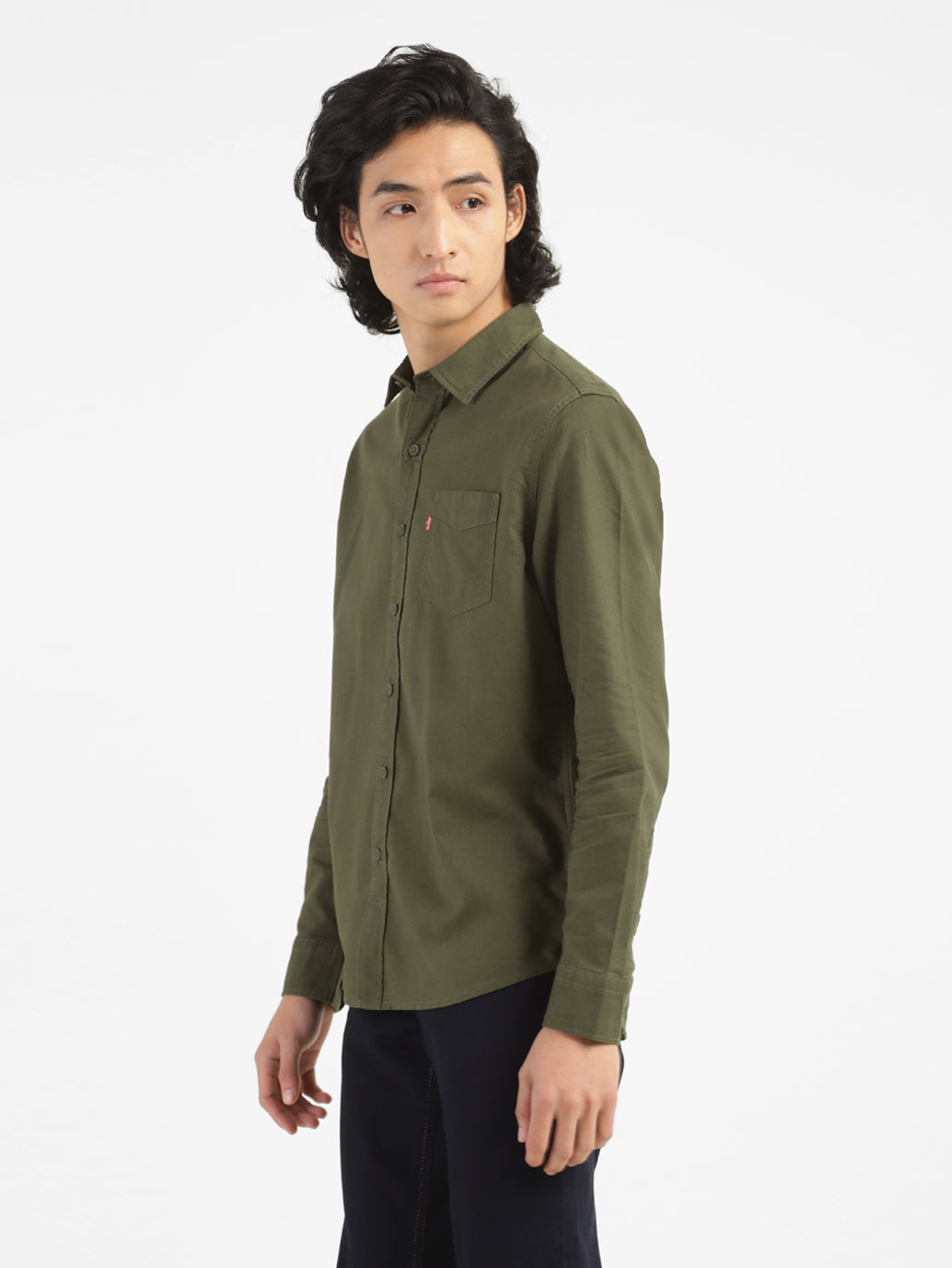 Men's Solid Regular Fit Shirt