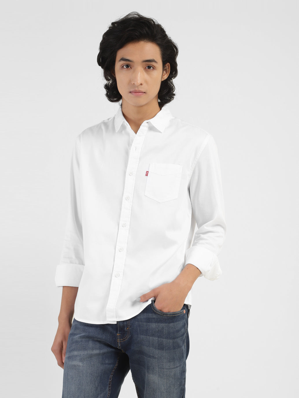 Men's Solid Slim Fit Shirt