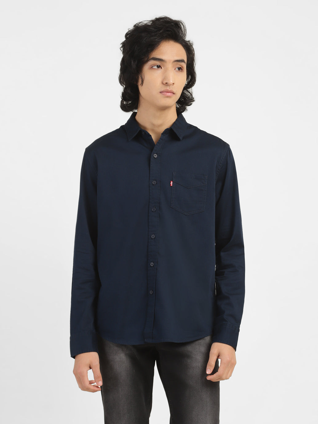 Men's Solid Regular Fit Shirt