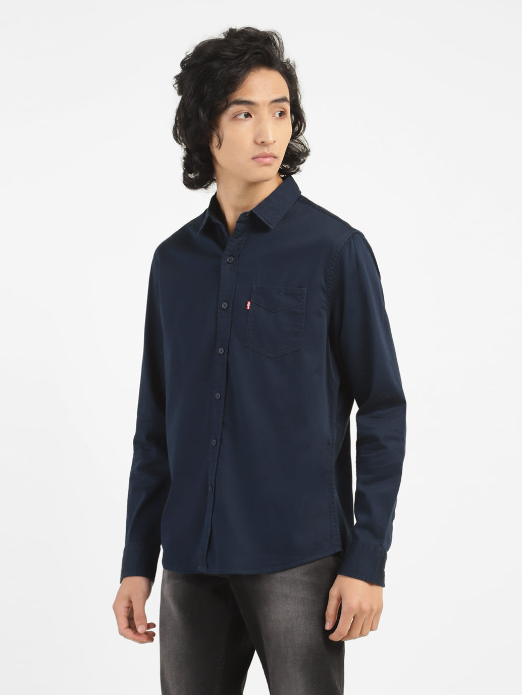 Men's Solid Regular Fit Shirt