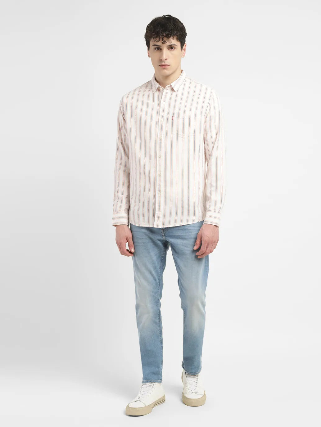 Men's Striped Slim Fit Shirt