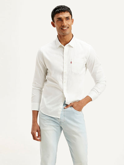 Men's Solid Slim Fit Shirt