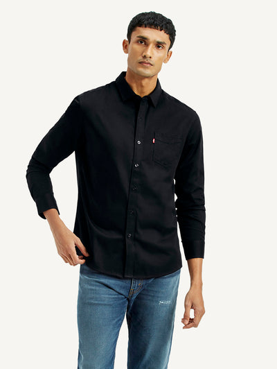 Men's Solid Slim Fit Shirt