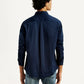 Men's Solid Slim Fit Shirt - Back View