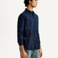 Men's Solid Slim Fit Shirt - Side View