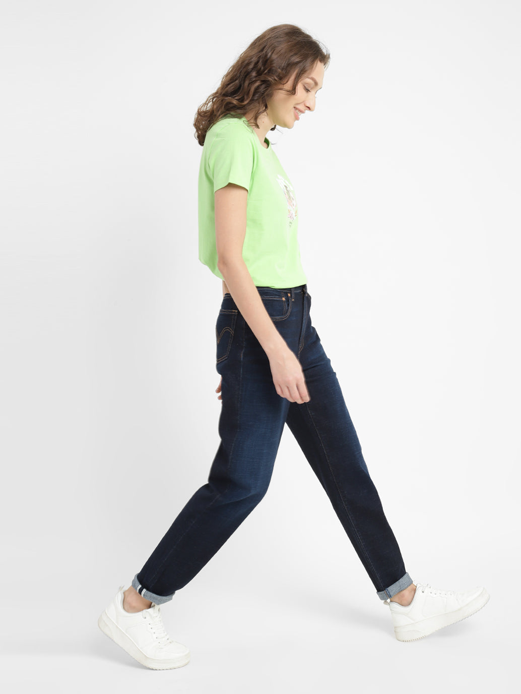 Women's High Rise Straight-Leg Jeans