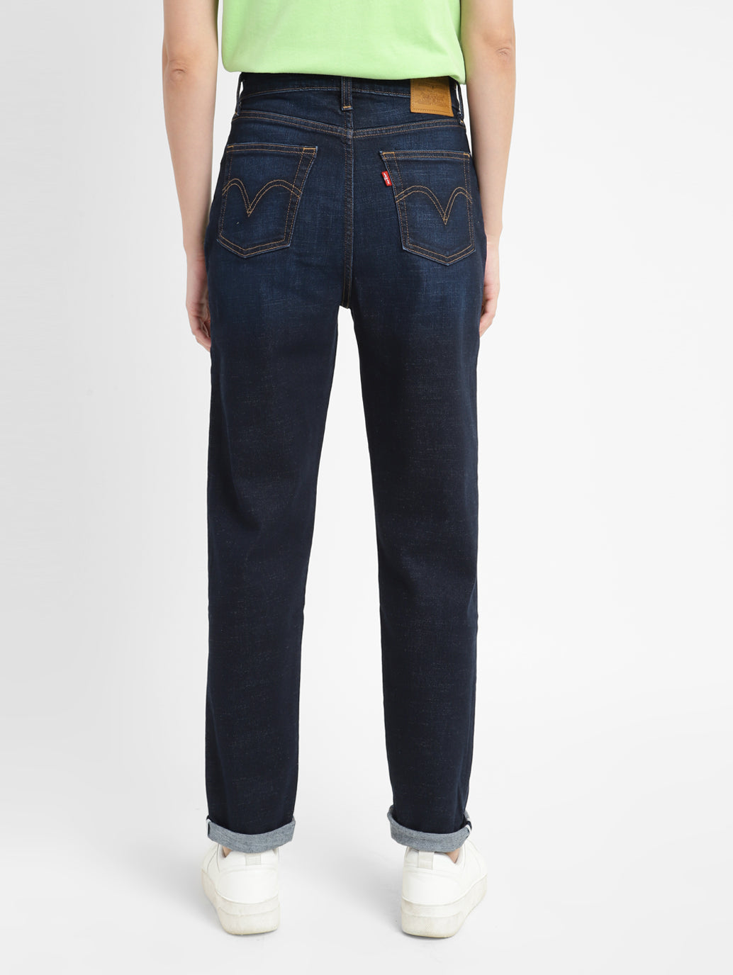 Norma 50's Selvedge High-Waisted Straight-Leg Jeans by TCB