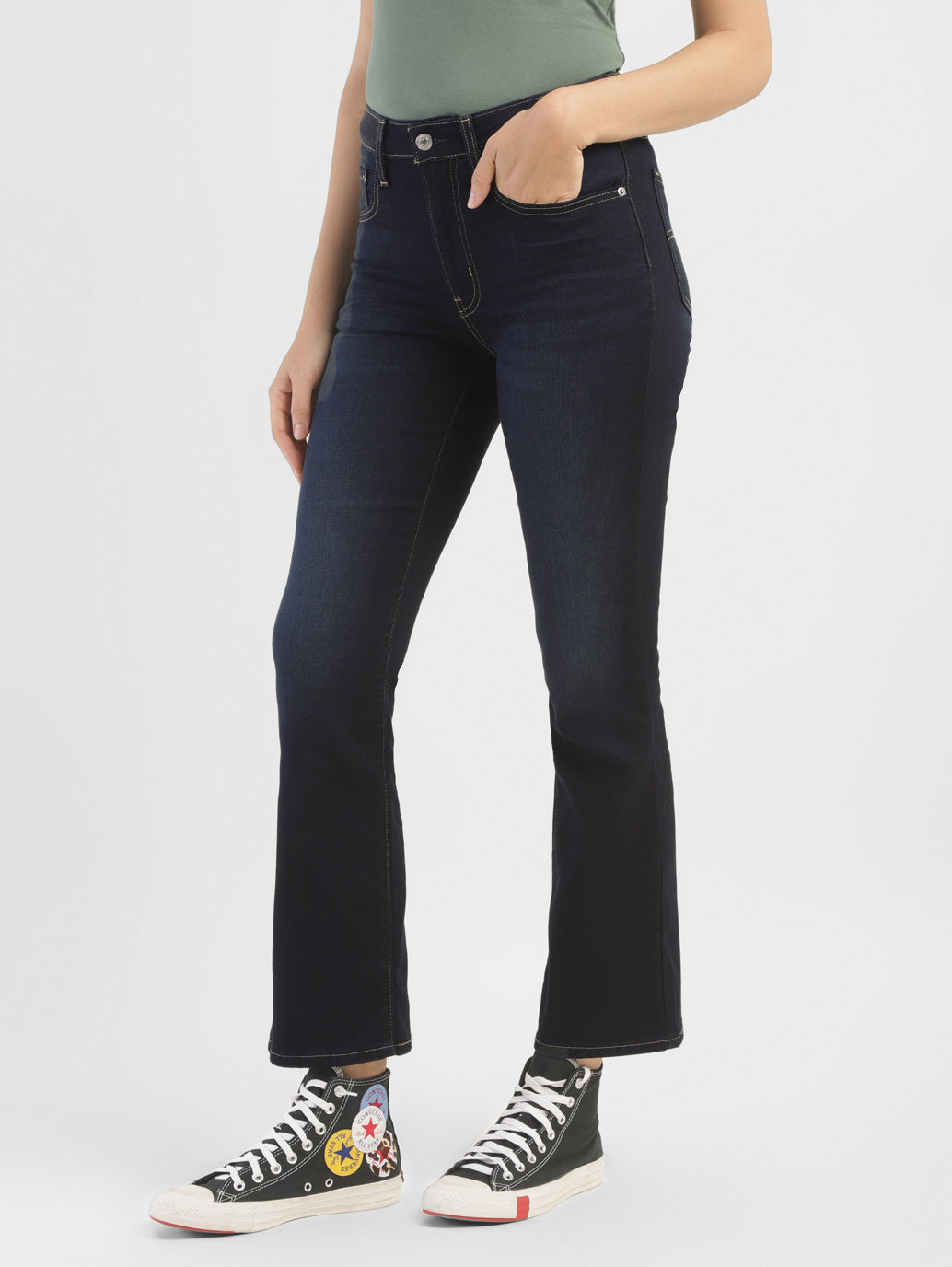 Levi's 55 relaxed deals bootcut womens jeans