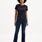 Women's High Rise 725 Slim Bootcut Fit Navy Jeans