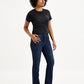 Women's High Rise 725 Slim Bootcut Fit Navy Jeans