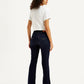 Women's High Rise 725 Slim Bootcut Fit Navy Jeans