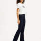 Women's High Rise 725 Slim Bootcut Fit Navy Jeans