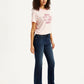 Women's High Rise 725 Slim Bootcut Fit Blue Jeans