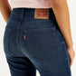 Women's 725 Blue Flared Fit High Rise Jeans - 2f764559-12ac-4c70-879d-02377b595bff View