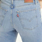 Women's 725 Blue Flared Fit High Rise Jeans - 23857693-cabf-4c46-b85f-2c483453f1fa View