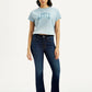 Women's 725 Dark Indigo Flared Fit High Rise Jeans - Front View
