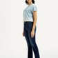 Women's 725 Dark Indigo Flared Fit High Rise Jeans - Side View