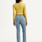 Women's 725 Light Indigo Flared Fit High Rise Jeans - Back View