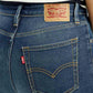 Women's 725 Dark Indigo Bootcut Fit High Rise Jeans - Detail View