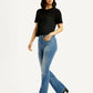 Women's 725 Med Indigo Bootcut Fit High Rise Jeans - Styleshot View