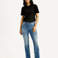 Women's 725 Med Indigo Bootcut Fit High Rise Jeans - Front View
