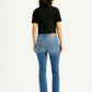Women's 725 Med Indigo Bootcut Fit High Rise Jeans - Back View