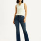 Women's 725 Dark Indigo Bootcut Fit High Rise Jeans - Front View