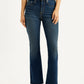 Women's 725 Dark Indigo Bootcut Fit High Rise Jeans - Front View