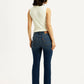 Women's 725 Dark Indigo Bootcut Fit High Rise Jeans - Back View