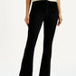 Women's 725 Black Flared Fit High Rise Jeans - Front View