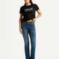 Women's 725 Blue Bootcut Fit High Rise Jeans - Styleshot View