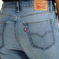 Women's 725 Blue Bootcut Fit High Rise Jeans - Detail View