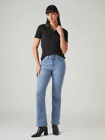 levi's Womens 725 High Rise Flared Fit Cotton Stretch blend Jeans-picture-12