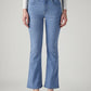 Women's 725 Light Blue Bootcut Fit High Rise Jeans - Front View