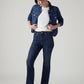 Women's 725 Dark Indigo Bootcut Fit High Rise Jeans - Styleshot View