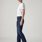 Women's 725 Dark Indigo Bootcut Fit High Rise Jeans - Side View
