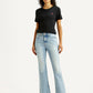 Women's 725 Light Indigo Bootcut Fit Mid Rise Jeans - Front View