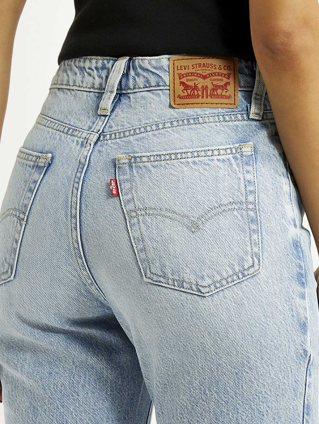 Women's 725 Light Indigo Bootcut Fit Mid Rise Jeans - Detail View