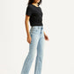 Women's 725 Light Indigo Bootcut Fit Mid Rise Jeans - Side View