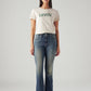 Women's 725 Blue Bootcut Fit High Rise Jeans - Front View