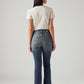 Women's 725 Blue Bootcut Fit High Rise Jeans - Back View